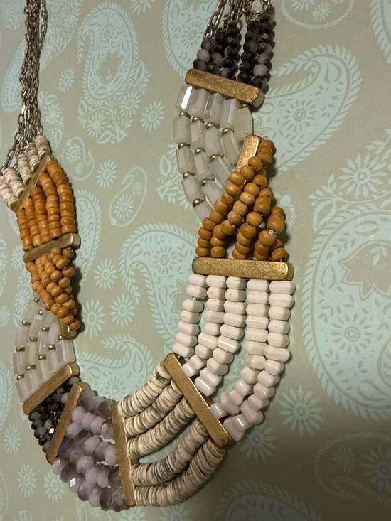 Quotient Bib Necklace - Picture 3 of 5